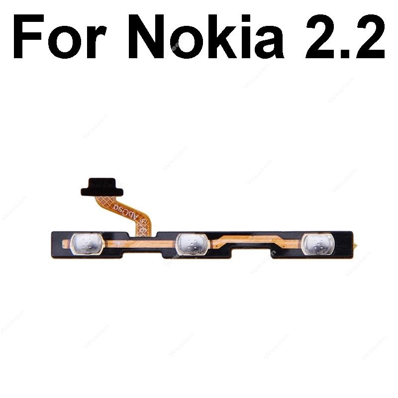 For Nokia 2.2 3.2 4.2 6.2 7.2 1.3 2.3 5.3 8.3 1.4 2.4 3.4 5.4 Power Volume Side Button Key Flex Cable