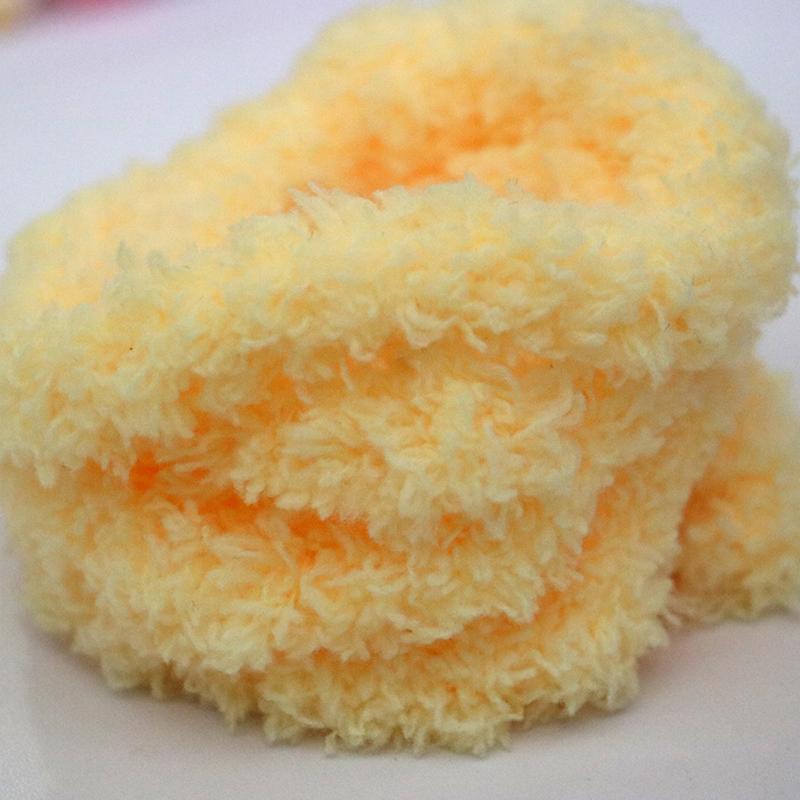 1 шт./1 м плюшевые куклы, скручивающие палочки, ультра-толстый и ультра-плотный плюшевый шерстяной цветной шерстяной топ