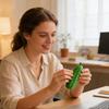 Спиральная Огуречная Игрушка для Снятия Стресса 3D Печатный Растягивающийся Огурец Фиджет Игрушка Овощная Скульптура Фигурка Декорация Украшение