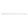 Shinwa Sokutei Aluminum Straight Measure Arsuke 1m White 65445