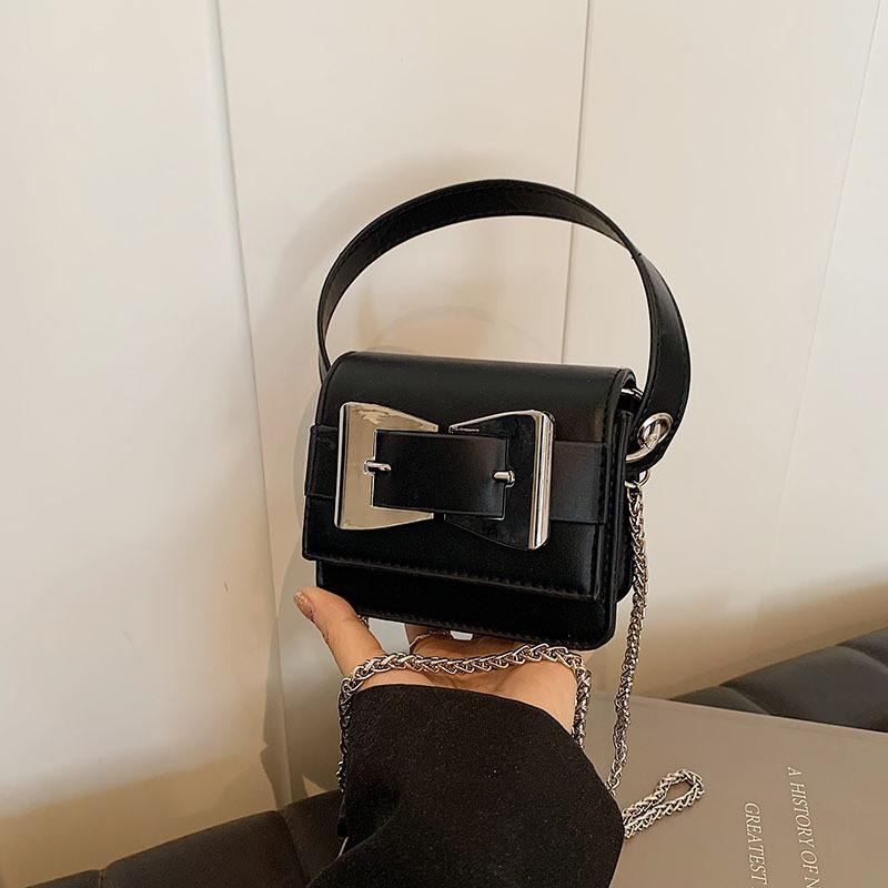 Trendy Mini Handheld Bag For Women 2024 Stylish Chain Shoulder Crossbody Bag