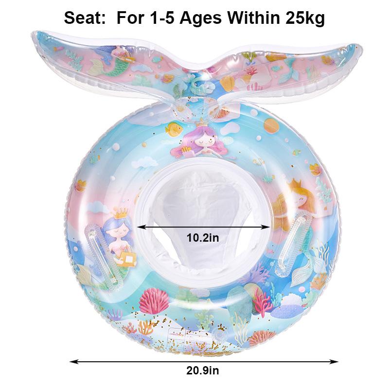 Надувной круг для плавания Rooxin, детский и взрослый круг для плавания, поплавок для бассейна, детский круг для плавания, пляжное игровое оборудование для воды