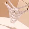 2025 Seamless Ice Silk Thong: Low Waist, Thin Strap, Bow Detail