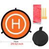 Foldable Landing Pad/Mat for DJI NEO/AVATA 2/Mavic 4 Pro/Air 2/2S Drone Parking Apron for DJI Mini 2/4K/Mavic 2 Spark Phantom
