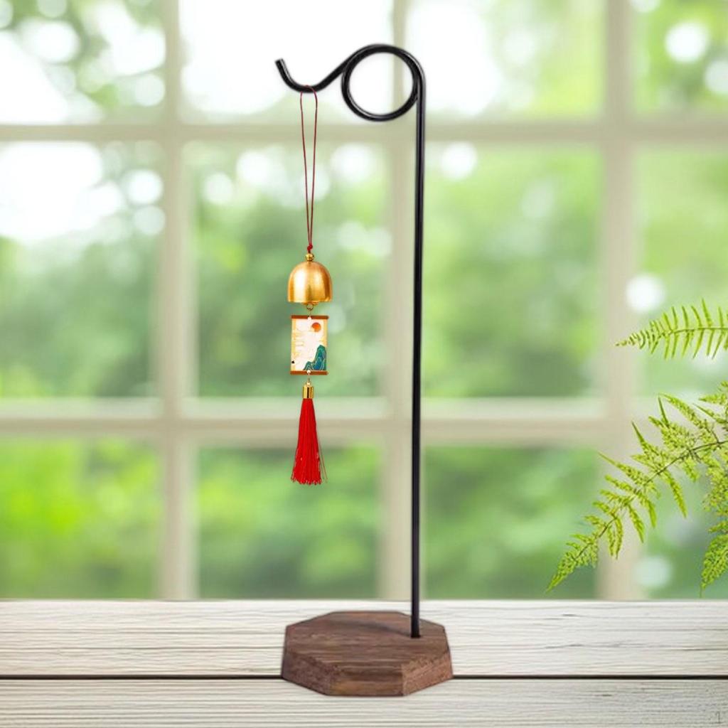Wind Chime Holder Calligraphy Brush Hanger Drawing Hanging Stand for Tea Room