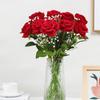 50cm Artificial Rose Flower Branch Long Stem Red Rose Bouquet for Wedding Table Arrangements Home Decoration Valentines Day Gift