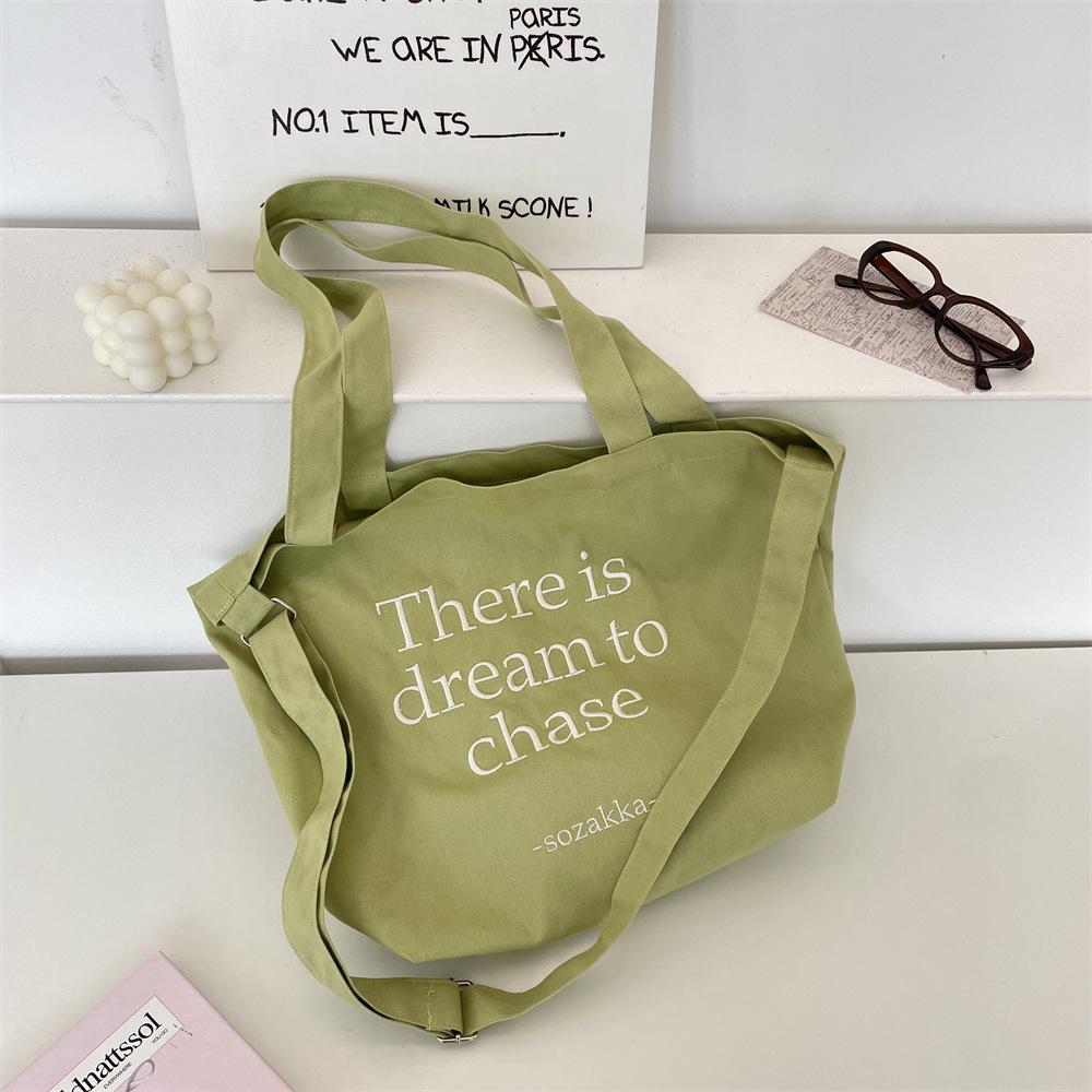 Студенческая холщовая сумка женская новая модная сумка-тоут с надписью повседневная сумка для покупок большой вместимости сумка