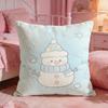DecorsnowmanS Cushion Cover Premium Comfort Reversible Pillow Cove Two in One Design for Any Room  Car Interior