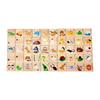 KATOMOKU Alphabet Building Educational Toy Blocks, Animals, Km-140,
