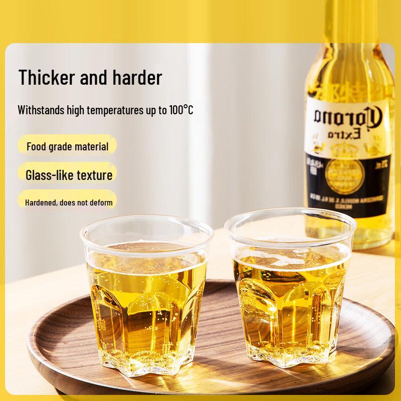 Одноразовые Утолщенные Термостойкие Пластиковые Стаканы Yudefeng