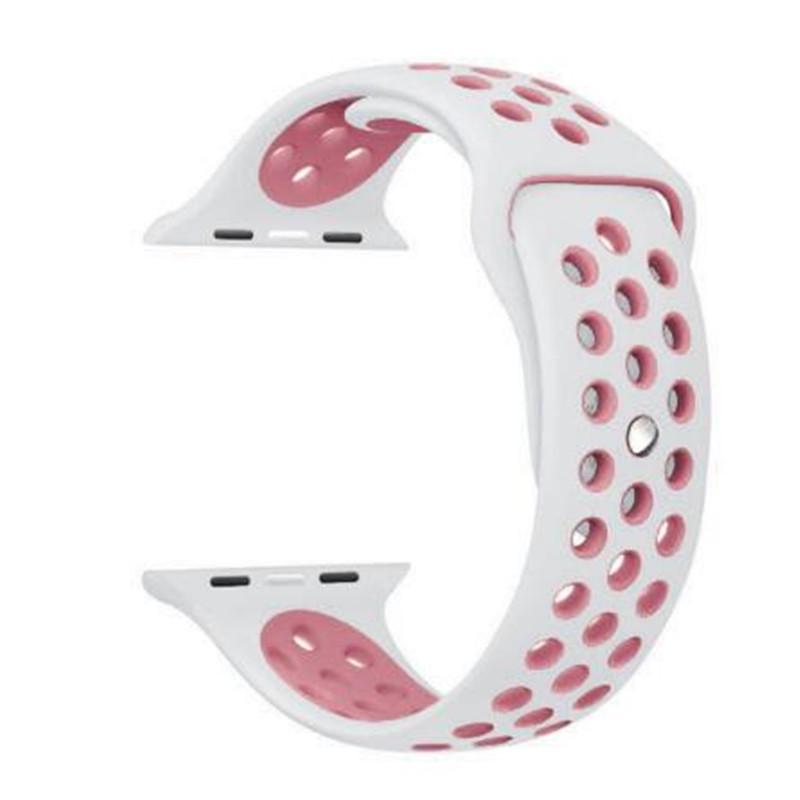 Спортивный ремешок для Apple Watch Ultra 2, 9, 8, 7, 6 SE 5, 4, 3, 2, 1, 49 мм, 38 мм, резиновый ремешок для Iwatch 4, 3, 40 мм, 44 мм, 41 мм, 42 мм, 45 мм