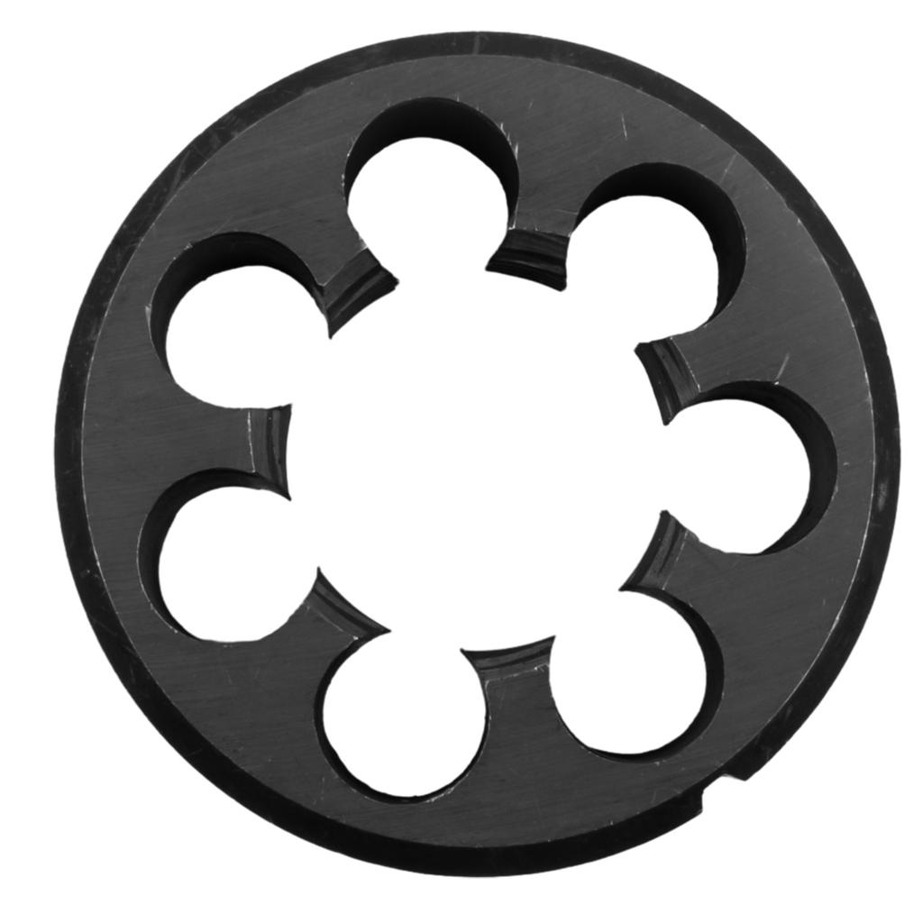 Правая резьба Плашка HSS Трубная резьба Круглая плашка BSP 1/8 1/4 3/8 1/2 3/4 Размер Металлический резьбовой инструмент Плашка метрической резьбы