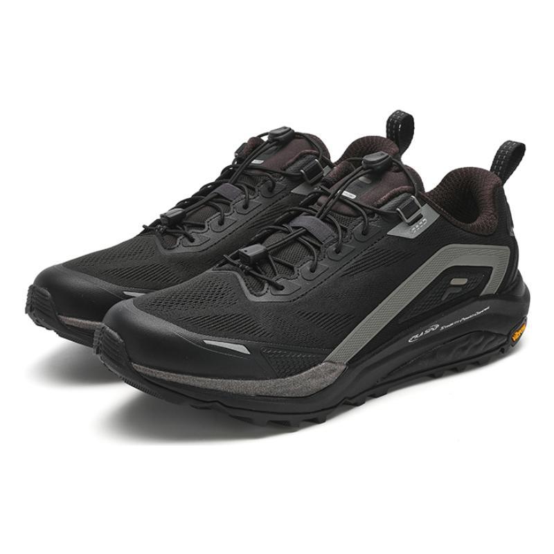 Fila SPD LYNX 2 Тканевая амортизация, износостойкие низкие беговые кроссовки Мужские Черные A12M411208FBM