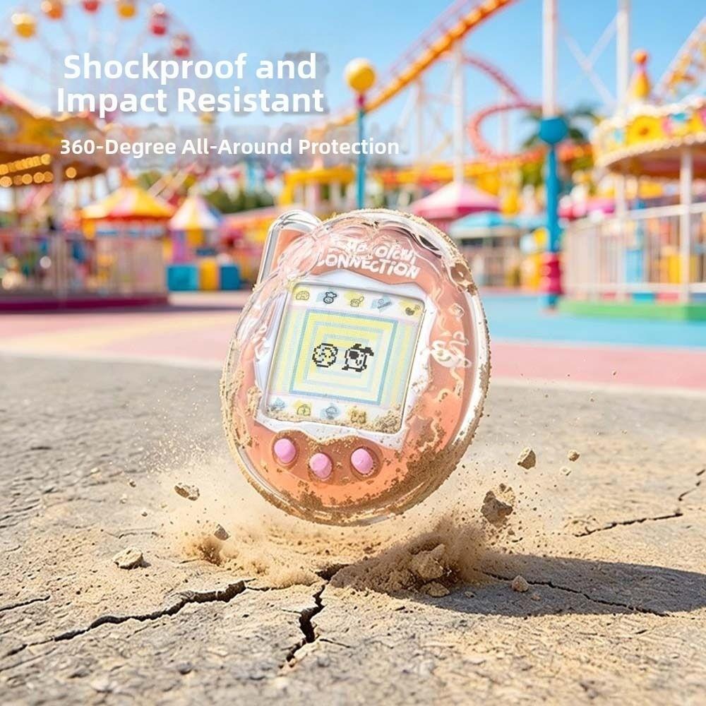 Transparent Protective Case Clear Cover for Tamagotchi Connection Game Console Accessories