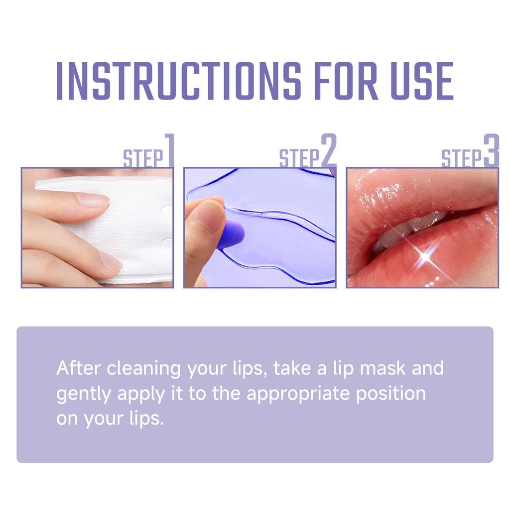Пластырь для губ нежно питает и увлажняет кожу вокруг губ, очищает кератин, пластырь для губ, коллагеновая маска для восстановления морщин на губах, 6 шт., 2 мл