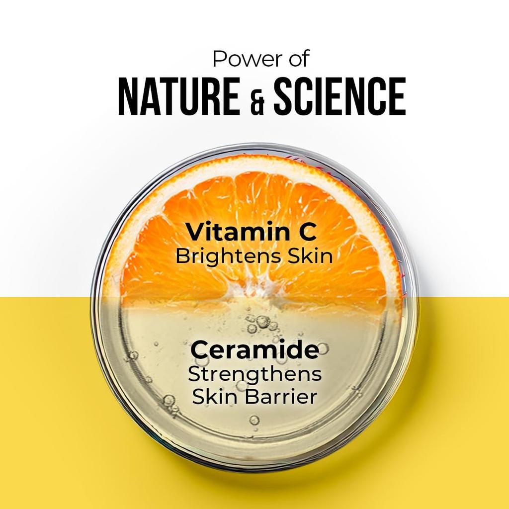 Dr. Sheth's Ceramide & Vitamin C Oil-Free Sunscreen SPF 50+ PA++++ For Healthy Bright Skin 30 g