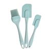3PCS Cream Scraper DIY Bread Cake Butter Spatula Mixer Oil Brush Kitchen Baking Tool Silicone All-In-One Baking Kitchen Utensil