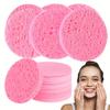 10 шт. Спрессованная очищающая губка, используется для отшелушивания и снятия макияжа, многоразовая губка для лица без отдушек