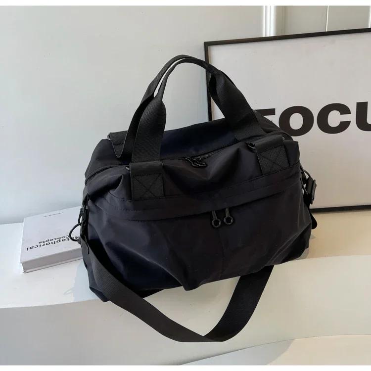 Сумка через плечо из ткани Оксфорд на молнии для женщин, высокое качество, большая вместимость, повседневная сумка-тоут для отдыха и шопинга, сумка через плечо