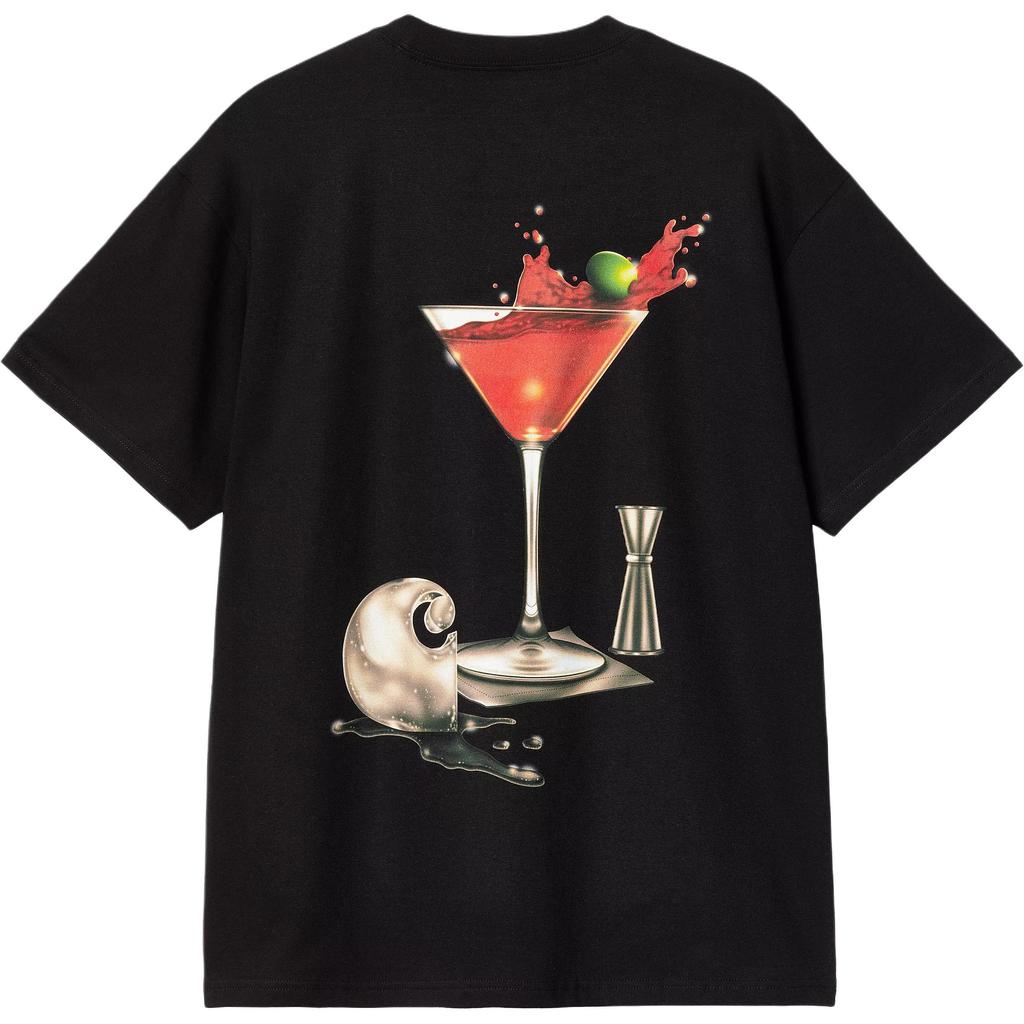 Carhartt WIP Loose Fit Graphic Back Comfortable Simple Crew Neck Short Sleeve T-Shirt Men tops I035208-89-XX