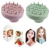 Head Scalp Massage Comb Silicone Shampoo Brush Hair Washing Comb Bath Shower Brush Salon Hairdressing Bath Spa Anti-Dandruff Shampoo Hair Clean Care