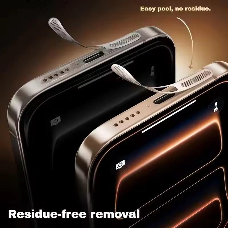 Металлическая пылезащитная сетка для динамика мобильного телефона, защита от пыли, чехол для чистки iPhone 17/17 Pro/17 ProMax.