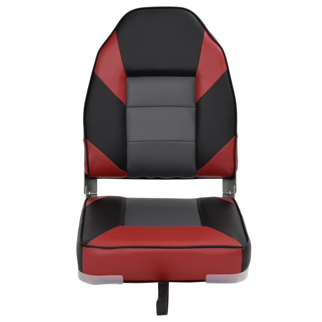 4 Piece Folding Boat Seat Set with High Backrest