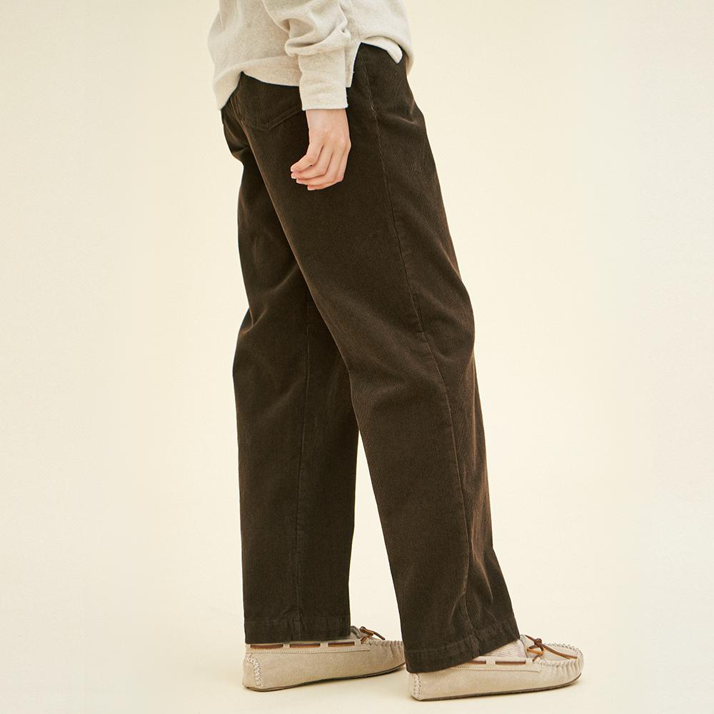 CHIQUITA [Winter 24] 5-Pocket Pants (Corduroy) Brown 244501Sbr