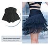 Женская юбка с кисточками для латиноамериканских джазовых танцев Xi Mengyiyao