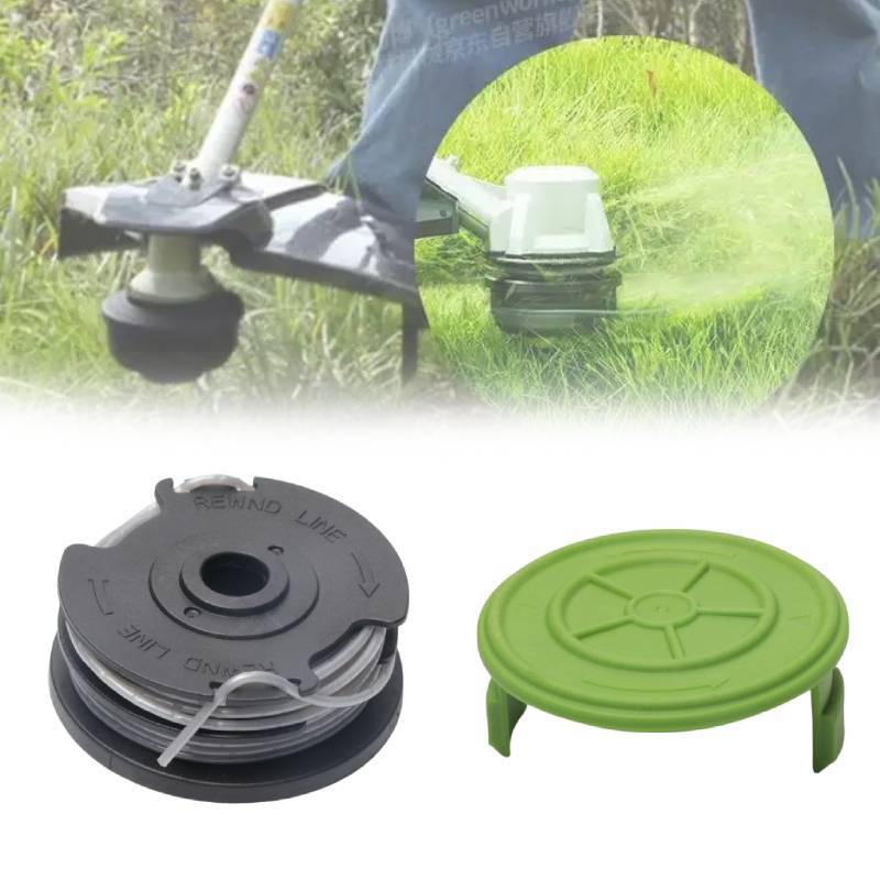 Greenworks Grass Trimmer Replacement Coil Cover Set For Lawn Equipment