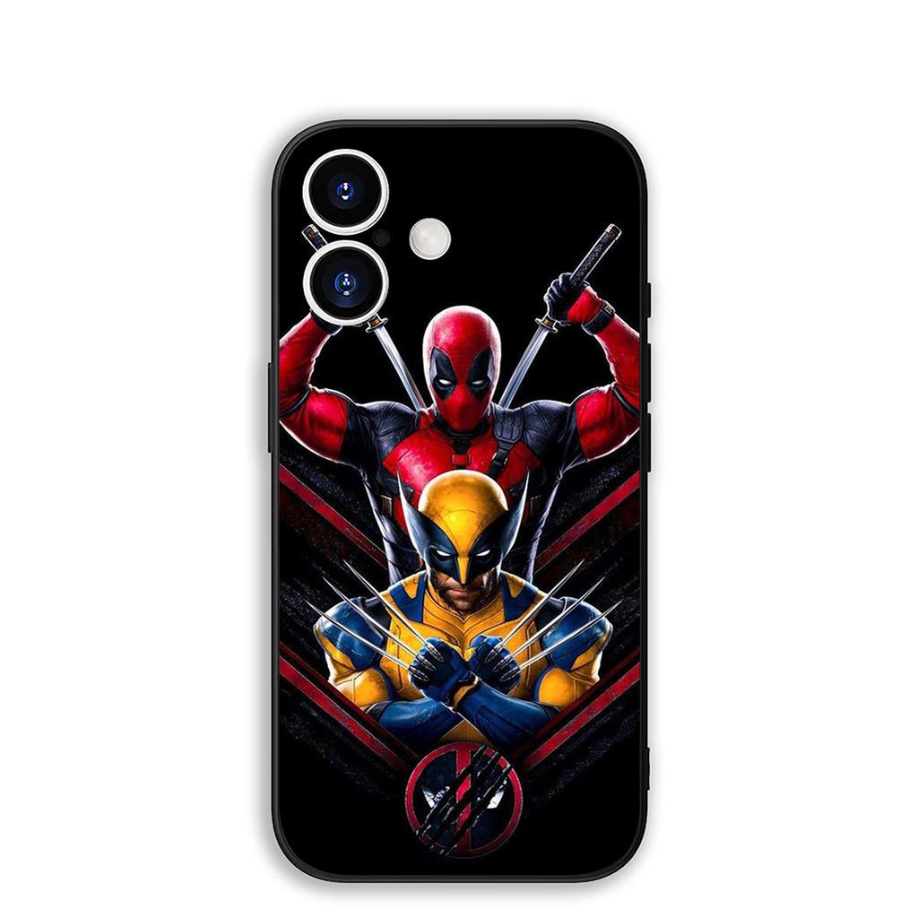 Cover for Xiaomi Redmi Note 13 A3 14 Pro Plus 9T 14C 13C 13X 9C NFC + Pro+ 5G 4G Protective Phone Case Wolverine Marvel Deadpool