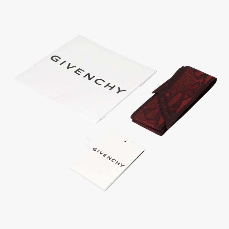Givenchy Шелковый шарф твил 4g Bg00l0g002 613  Gw5120 Ss988 1