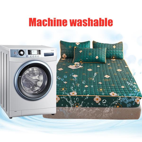 Модный 100% хлопок, толстый наматрасник, наматрасник, наматрасник, мягкий наматрасник, моющийся простынь, домашний текстиль