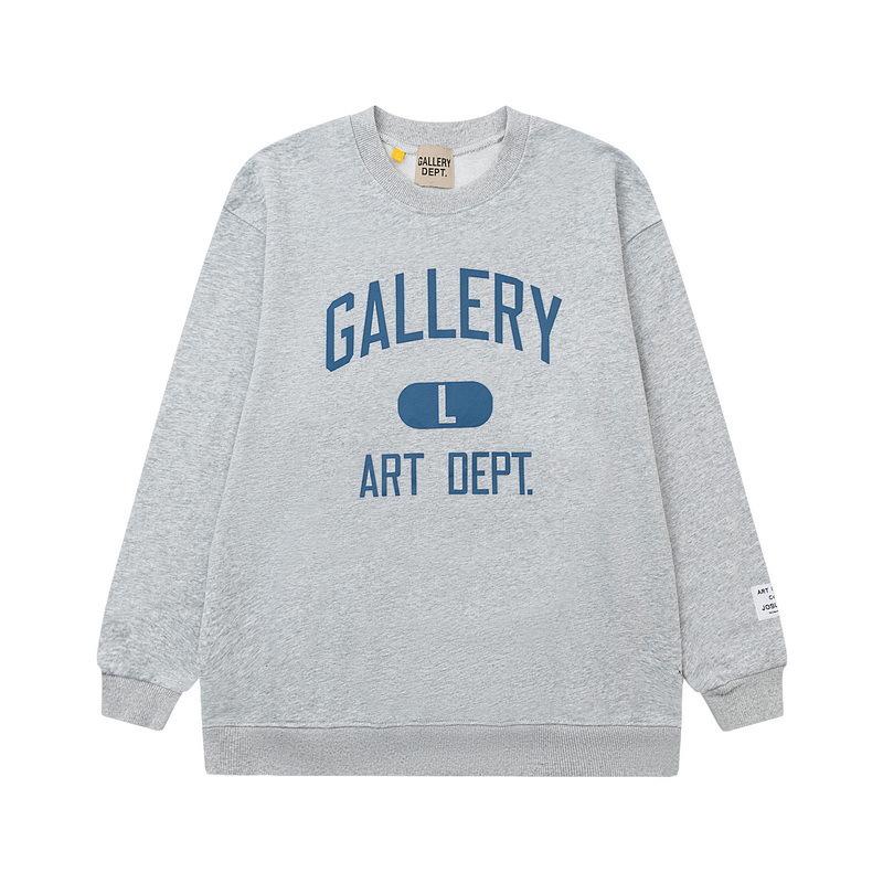 American Style Gallery Dept Logo Print Cotton Hoodie