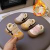 Baby Shoes Autumn and Winter New Baby Toddler Shoes Girls Soft Sole Boys Shoes Two Cotton Velvet Children's Sports Shoes