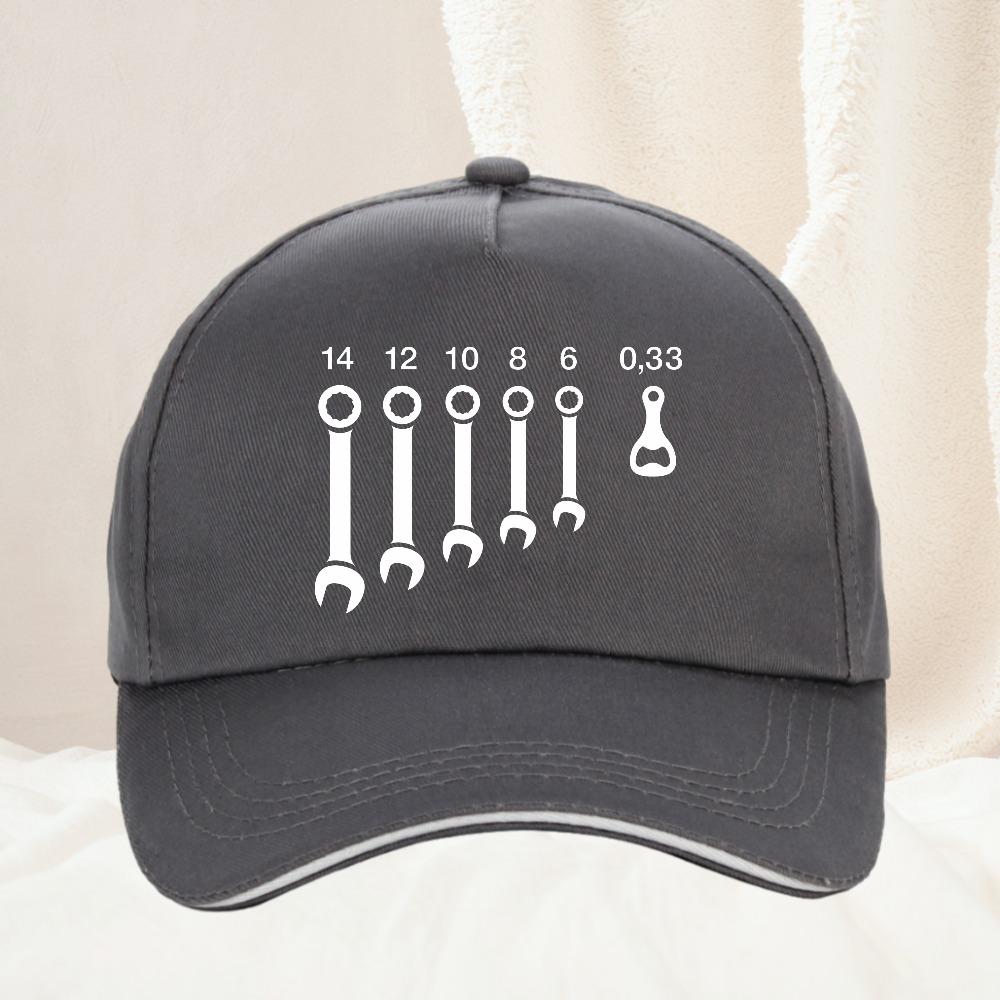 Wrench Wrenches Beer Bottle Opener Tools Baseball Cap Adjustable Unisex Sports Hats Beer Bottle Opene Dad tool Hat