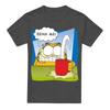 Футболка Garfield Bean Me S-3XL, Угольный