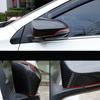 Для Toyota Corolla Altis 2014 2015 2016 2017 ABS Карбоновое волокно Накладка на зеркало заднего вида Рамка-бровь Накладки Наклейка Автомобильные аксессуары