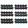 Acrylic Dice D8 Polyhedral DND Rpg Magic Gathering Role Playing Table Games Dice, 10pcs Opaque Dices