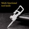 NEW Outdoor Stainless Steel Multifunctional Tool Knife, Portable Unboxing and Portable Keychain Knife