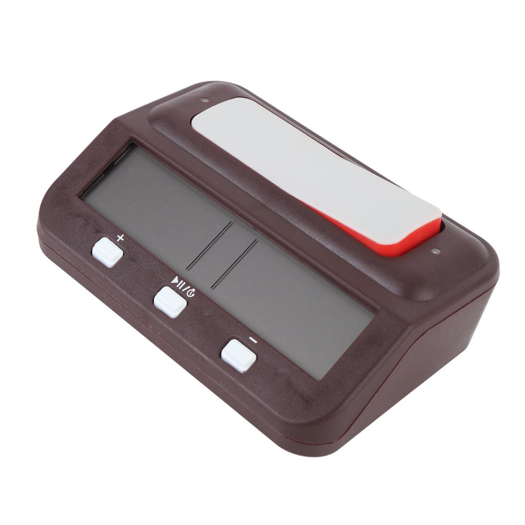 Chess Timer with Reward Delayed Time Alarm Memory Function Count Down Up Chess Clock for Game