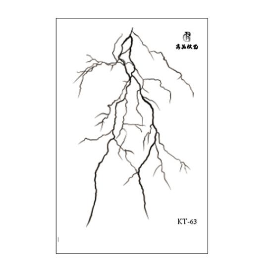 Временные татуировки-наклейки на Хэллоуин с красным узором, легко наносимые поддельные татуировки, водонепроницаемые украшения для вечеринок