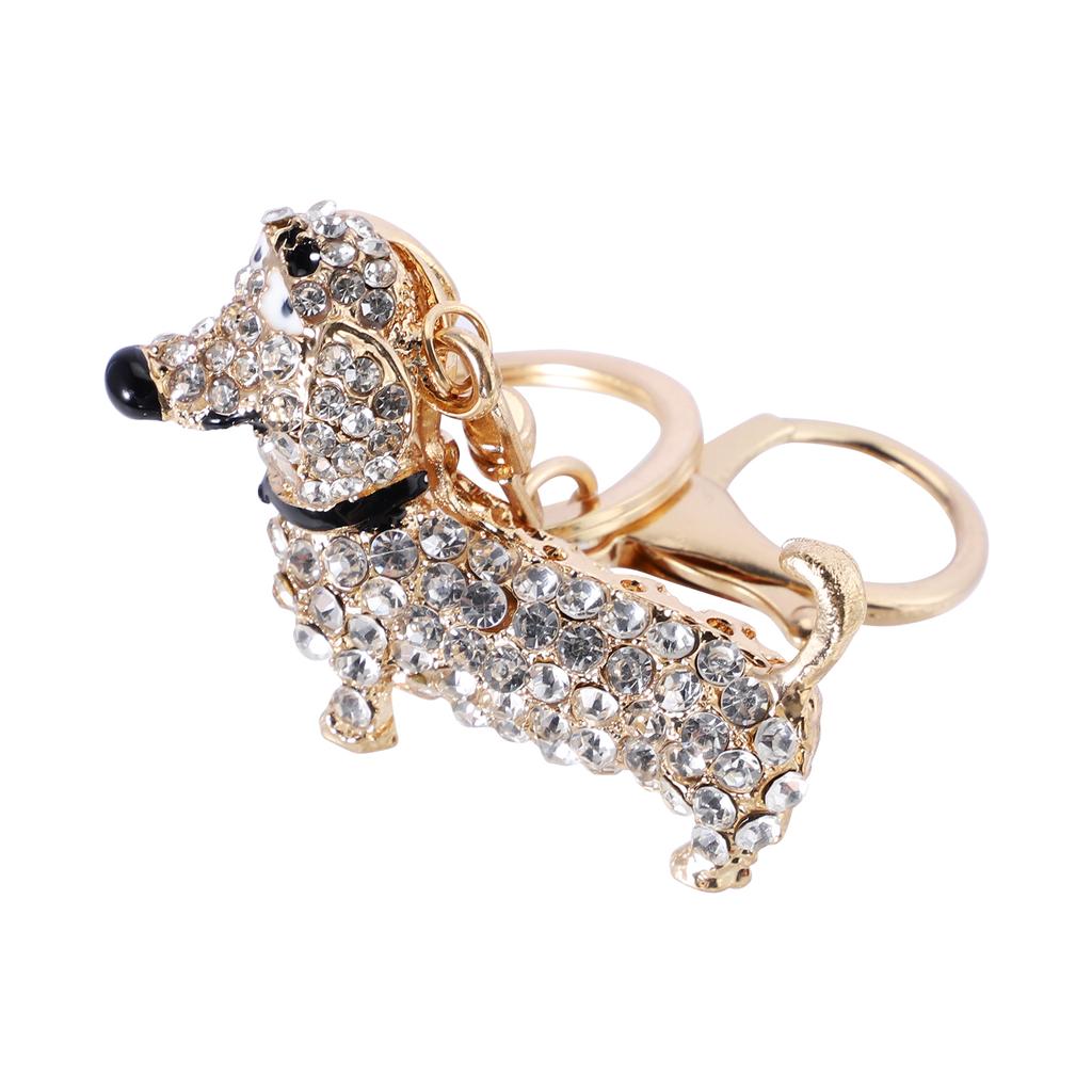 Fashion Dog Keychain Cartoon Animal Dachshund Puppy Key Chain