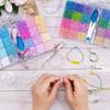 3mm Glass Seed Beads: 120,000-Piece DIY Friendship Bracelet & Jewelry Making Kit