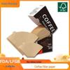Fan-shaped Drip Coffee Paper Filter for Hand-pour, Hanging Ear, Disposable V02.