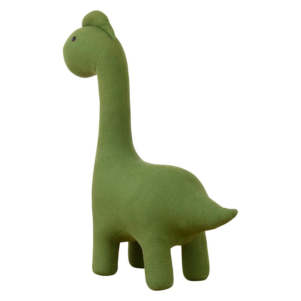 Sekikagu плюшевый табурет животное динозавр грузоподъемность 80 кг хлопок вязание зеленая ложка Me 332579