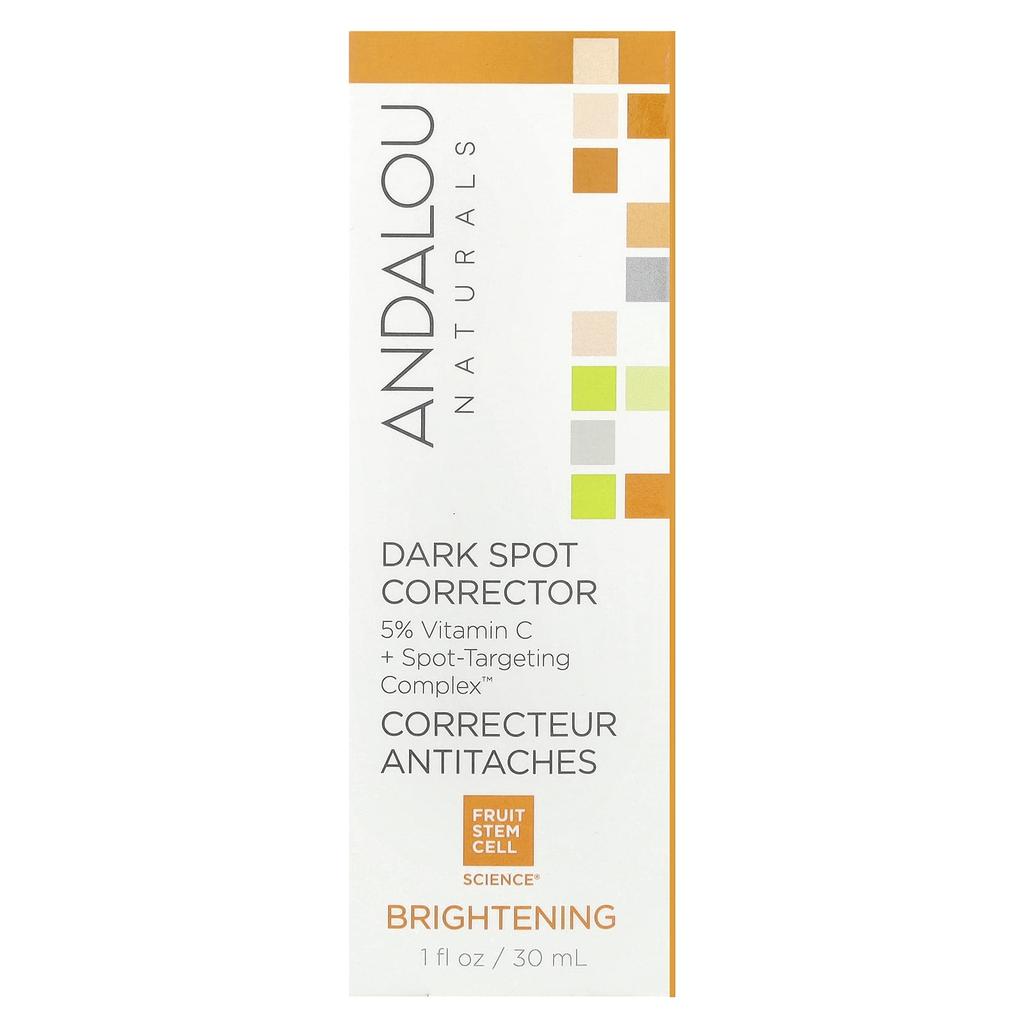 Andalou Naturals Корректор темных пятен, осветляющий, 30 мл (1 жидкая унция)