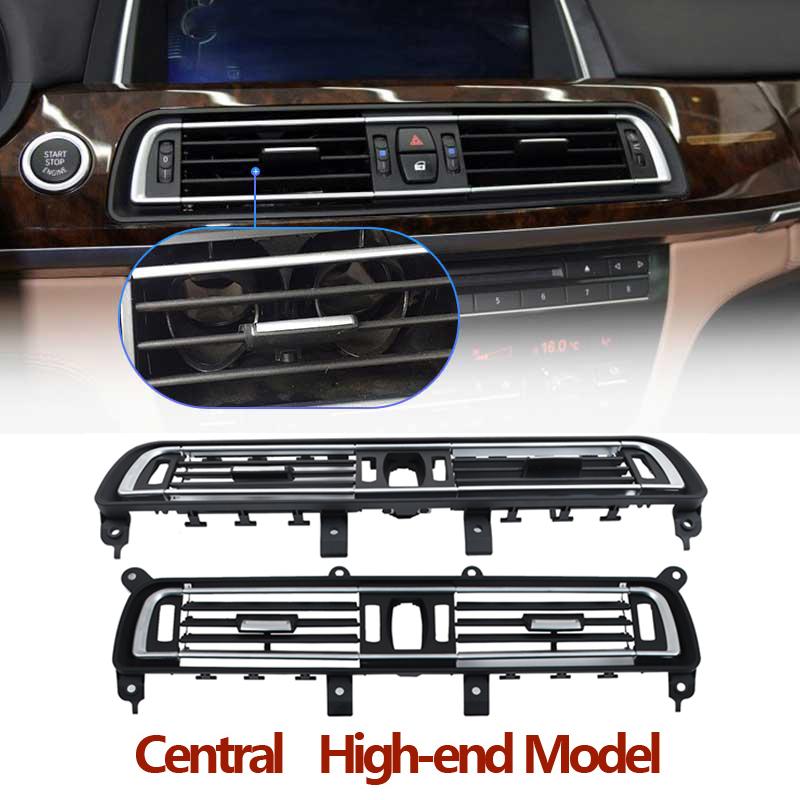 LHD передний левый центральный правый задний кондиционер вентиляционная решетка с хромом для BMW 7 серии F02 F01 730 735 745 750