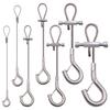 304 Stainless Steel Wire Rope with Safety Lock Buckle for Hanging Pictures