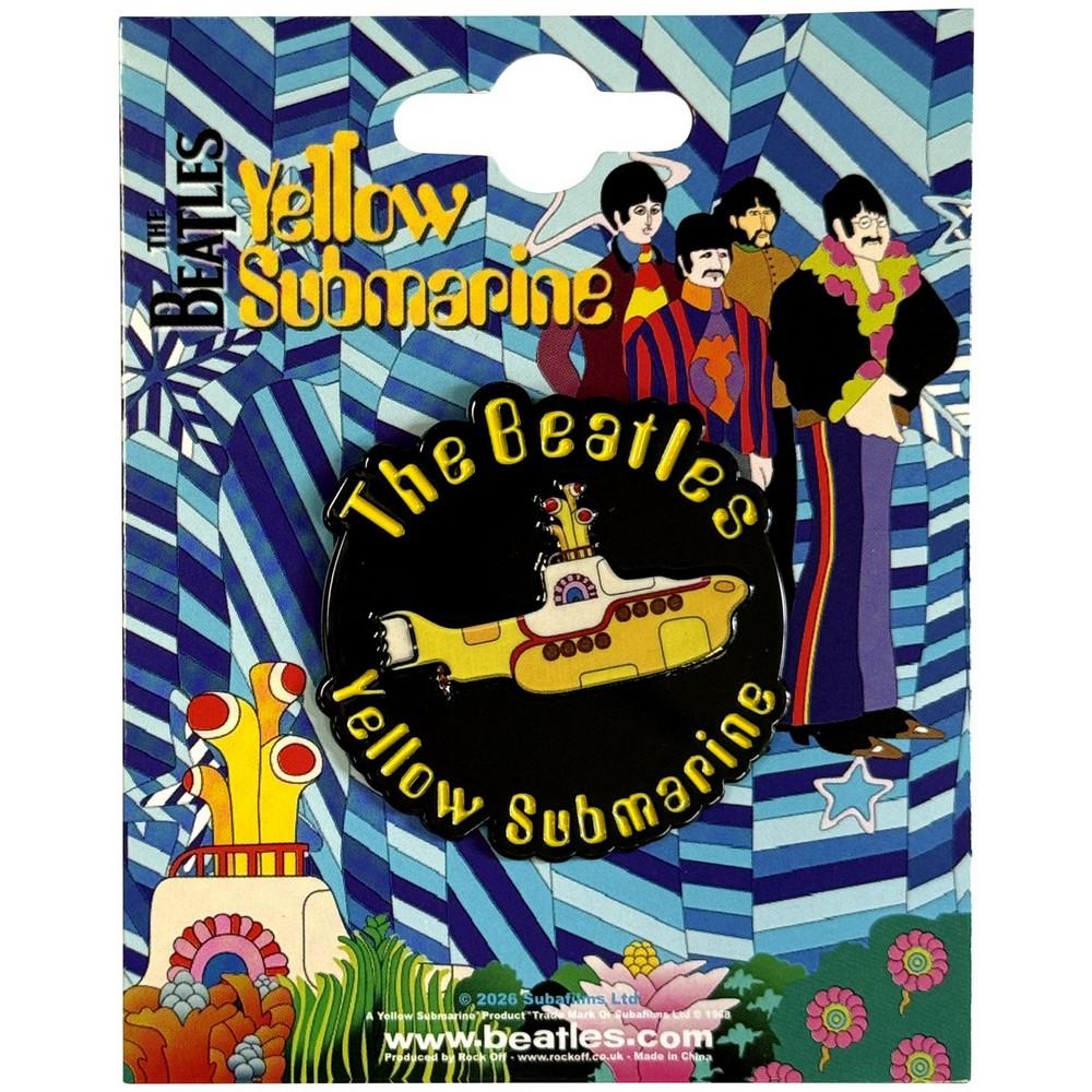 The Beatles Submarine Pin Spinning Badge